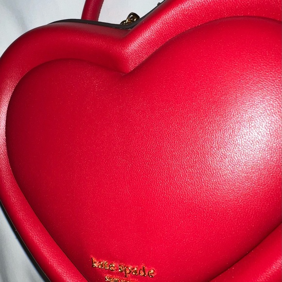Kate Spade Pitter Patter 3D Heart Crossbody Bag - Picture 16 of 16